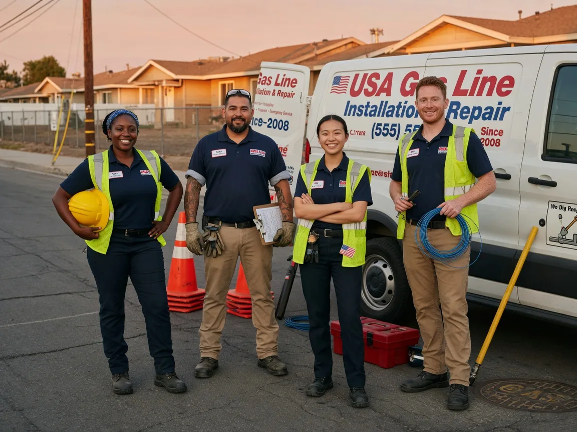 Gas Line Installation company in Laneview, VA